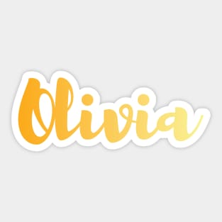 Olivia Sticker